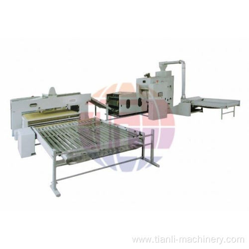 New contiction jacquard quilt making tennis ball machine